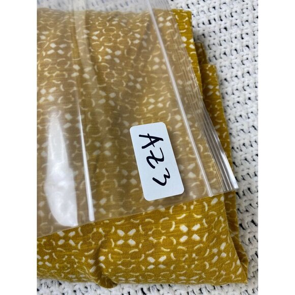 Eddie Bauer Womens Mustard Button Up Top Plus size 2XL 3/4 Sleeve Jersey Casual - Picture 11 of 13